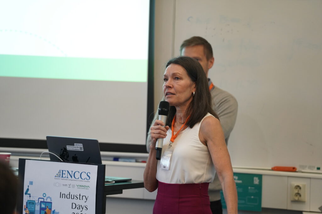 Jeanette Nilsson at Industry ENCCS Days 2023