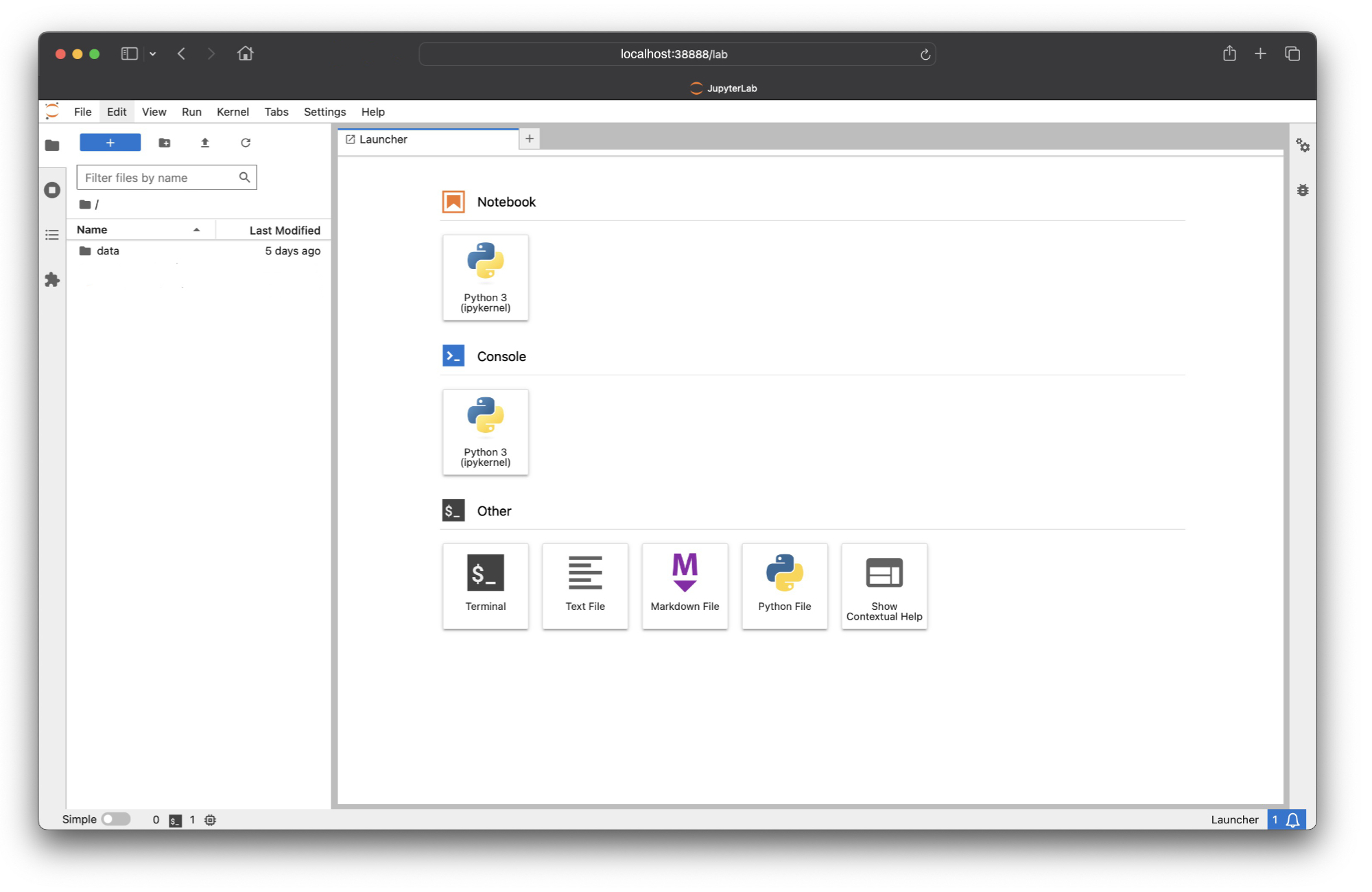 Jupyter notebook running on a supercomputer