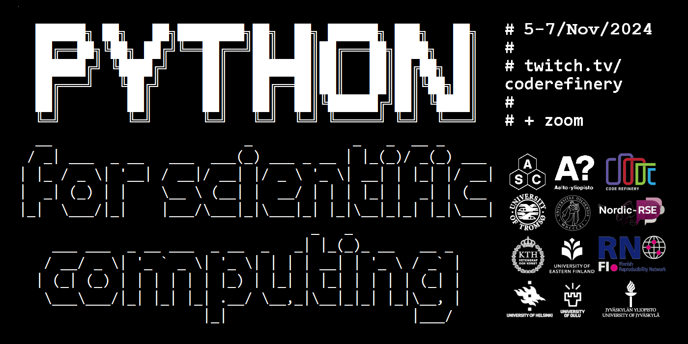 Python for scientific computing